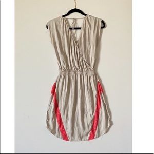 Express mini dress with lace detail